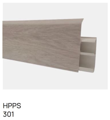 PVC skirting board