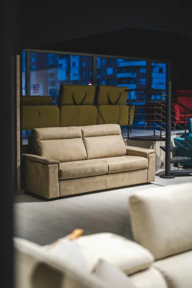 Bruma Trieste three-seater sofa bed (showroom piece)