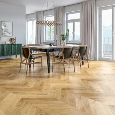 Parket Artisan Chevron Provence, hrast 14 mm